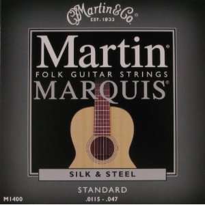  C.F. Martin Acoustic Marquis Folk Guitar Silk & Steel 