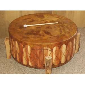    Native American Style Pow Wow Drum 36x18: Musical Instruments