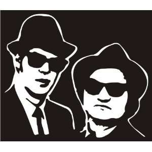  Blues Brothers Movie Vinyl Decal Sticker 5.5 White 