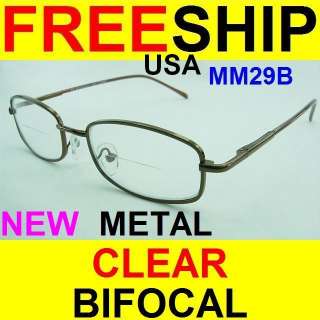 BIFOCAL READING GLASSES CLEAR1.25 1.5 1.75 2.0 2.25 2.5  