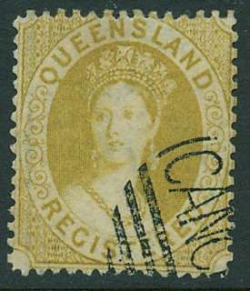 Australia Queensland: 1860 QV Registered EXCEEDINGLY RARE Roland Hill 