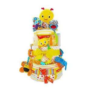 Busy Little Bugs 3 Tier Diaper Cake by Baby Gift Basket 
