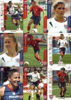 2004 Women Olympic Gold Medal soccer cards Joy Fawcett  
