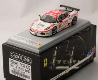 43 gasoline ferrari f430 gt2 24h le mans 2007 team gpc sport car n 