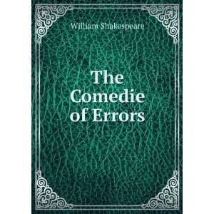  The Comedie of Errors William Shakespeare Books