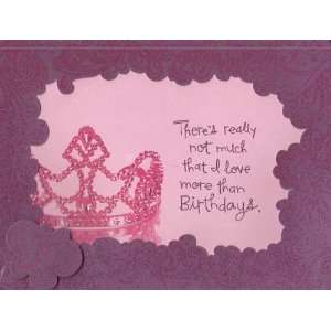  Card Birthday Taylor Swift #221 Theres Really Not Much That I Love 