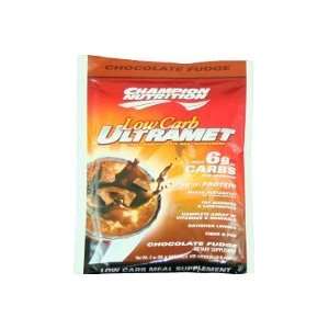  Champion Nutrition Ultramet Low Carb Chocolate Fudge 60 ct 