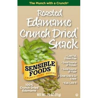 Sensible Foods Roasted Edamame Crunch Dried Snack, Lunch box size, 0 