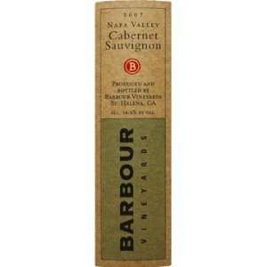  2007 Barbour Cabernet Sauvignon Napa Valley 750ml Grocery 