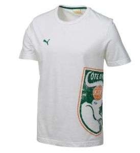 Puma IVORY COAST WC 2010 Fan BIG BADGE Shirt BRAND NEW  