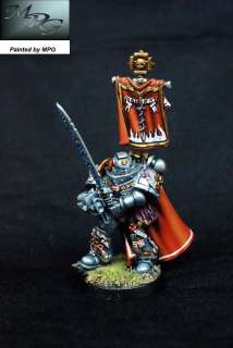 4GK02 Warhammer40K MPG Painted G.Knights Castellan Crow  