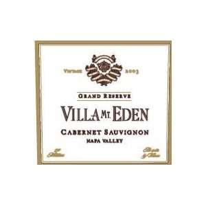  Villa Mt. Eden Cabernet Sauvignon Grand Reserve 2007 750ML 