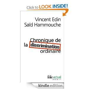 Chronique de la discrimination ordinaire (Folio actuel) (French 