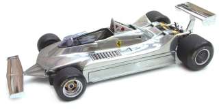 Exoto 1/18 Ferrari 312T4 50th Anniversario 1979 F1 Polished Aluminum 