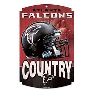  Atlanta Falcons Wood Sign