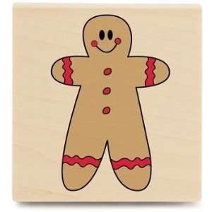  Gingerbread Man   Rubber Stamps: Arts, Crafts & Sewing