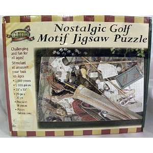    Golf Gifts and Gallery Golf Motif Jigsaw Puzzle