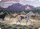 ONE (1) ~RIVERS EDGE TEMPERED GLASS CUTTING BOARD~ ~HORSES~ NEW! R 