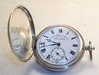 ANTIQUE WARRANTED CORRECT LEVER POCKET SILVER WATCH SWISS MADE 