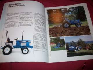   New Holland 1120 1220 1320 1520 1720 1920 2120 Diesel Tractor Brochure