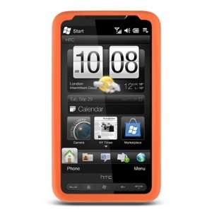    Orange Soft Rubber Cover for HTC HD2 (T Mobile): Everything Else