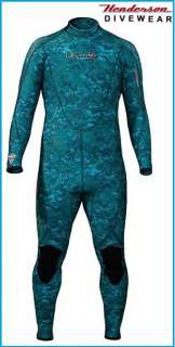 Henderson Free Dive 3mm Wetsuit Camouflage Spearfishing Full Wetsuit 