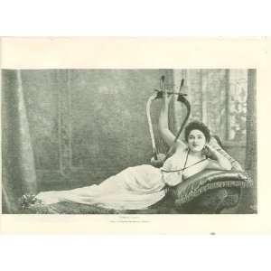  1896 Print Actress Valaurez Juniori: Everything Else