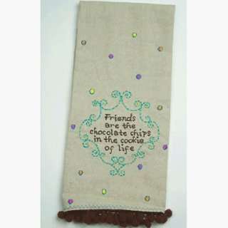  Friends are the Chocolate Chips Tea Towel: Home 