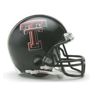  Texas Tech Red Raiders Replica Mini Helmet w/ Z2B Mask 