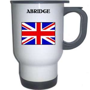  UK/England   ABRIDGE White Stainless Steel Mug 