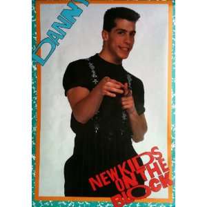 DANNY WOOD Mint Sealed NEW KIDS ON THE BLOCK Poster (LARGE 