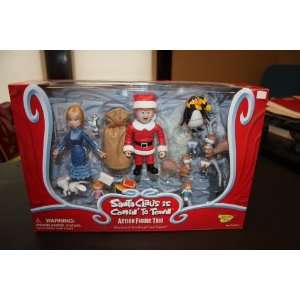  Santa Claus Is Comin to Town Action Figure Trio (Miss 