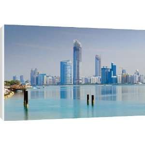  City skyline, Abu Dhabi, United Arab Emirates, Middle East 