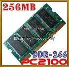 256MB PC2100 DDR266 Laptop Computer Memory RAM PC Dell HP Sony Toshiba 