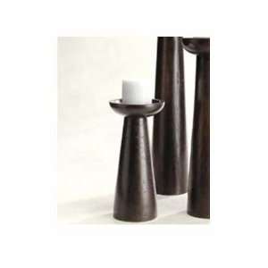 Poise Wooden Pillar Candle Holder by AdV: Home & Kitchen
