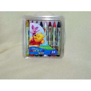  Disney Winnie the Pooh & Friends 24 Crayons Toys & Games