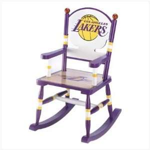  L.A. Lakers Jr Rocking Chair: Home & Kitchen
