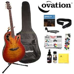  Ovation Celebrity CC44 CTBFA Acoustic Electric Guitar with 