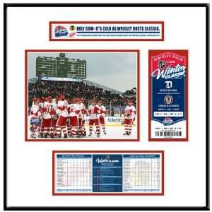   Ticket Frame Jr. Detroit Red Wings  Team Celebration: Sports