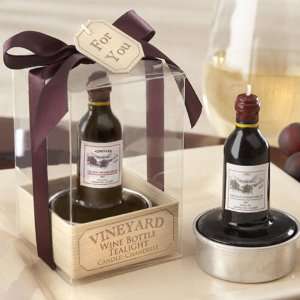  Vineyard Wine Bottle Tea Lights: Health & Personal Care