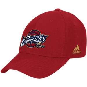   Cleveland Cavaliers Wine Basic Logo Adjustable Hat