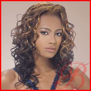 Outre Quick Weave Curly Half Wig Angie  