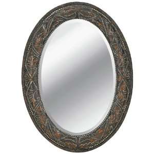  Transitional Mirror   Moorish Art (Dark Gold Silver) (45 