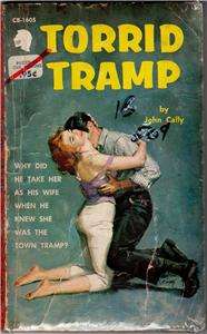 TORRID TRAMP BY JOHN CALLY 1961 CHARIOT PB BOOK  