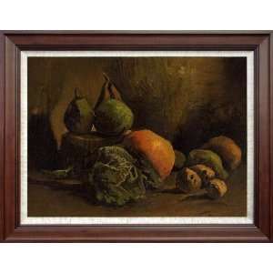   Painting Vincent Van Gogh Still Life Vegetables Fruit   
