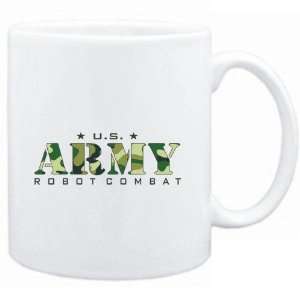  Mug White  US ARMY Robot Combat / CAMOUFLAGE  Sports 