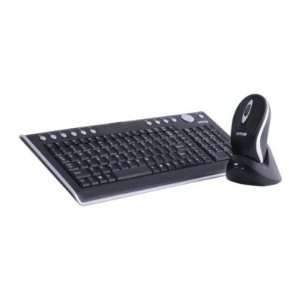  Easy Touch ET 656RF USB Wireless Keyboard Mouse, Black 