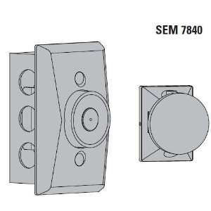   Door Release With Low Profile Recessed Wall Mount: Home Improvement
