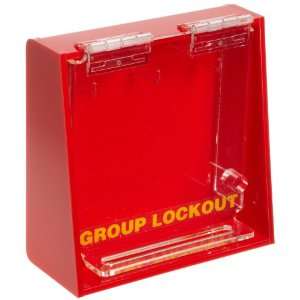 Brady Acrylic Plastic Wall Mount Group Lock Box for Lockout/Tagout 
