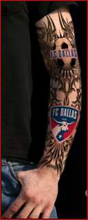 KC Dallas Soccer Team Tattoo Sleeve officially Licensed 693204001838 